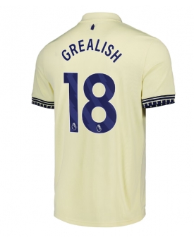Everton Jack Grealish #18 Maglia Gara Trasferta Repliche 2025-26 Maniche Corte